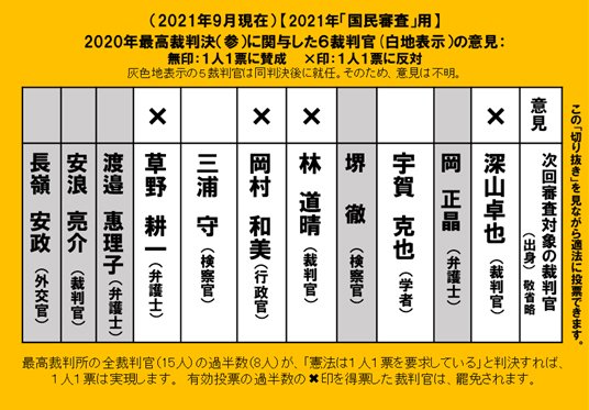 一人一票実現国民会議